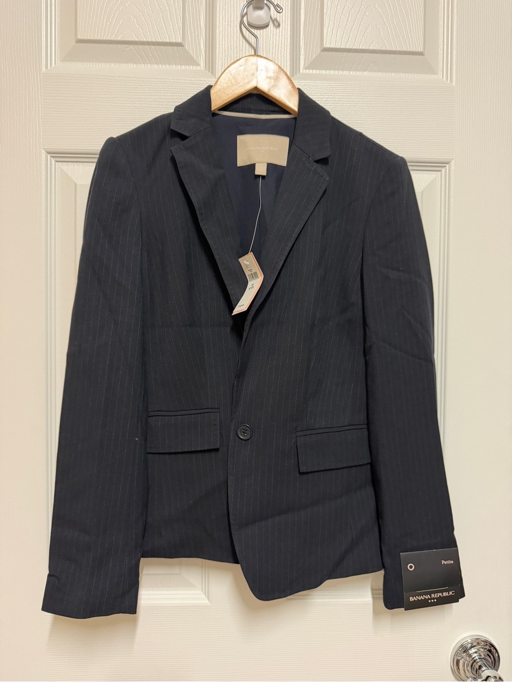 Banana Republic Women’s Pinstripe Blazer